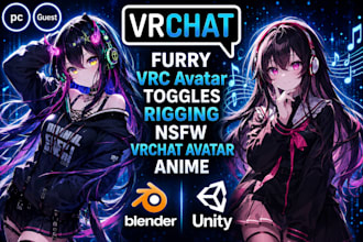 rig fix port convert 3d model for mmd vrchat vrm vroid with arkit blendshape