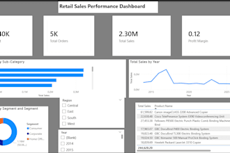 create a professional power bi dashboard for your business data