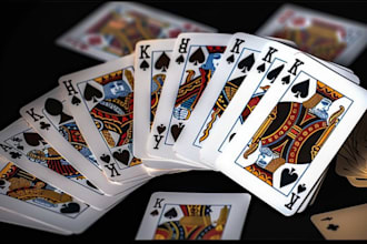 create unique playing cards, poker decks, and game cards