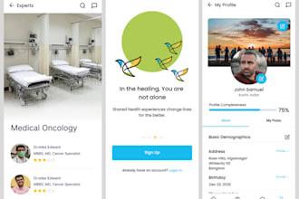 design modern healthcare saas dashboard UI UX
