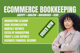 do ecommerce accounting shopify bookkeeping reconcile books
