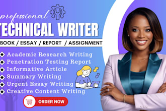 do expert cybersecurity research and technical writing