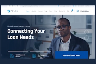 build loan website mortgage website business loan finance website mca website
