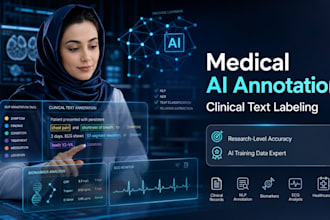 provide phd level medical ai data annotation services
