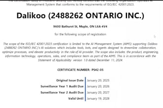 implement iso 27001, iso 9001 and iso 42001 for your business