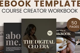 design professional pdf lead magnets, workbooks, and ebooks