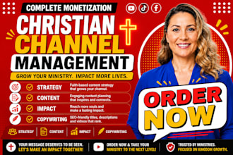 be your christian youtube channel manager