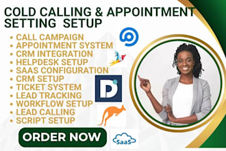 do cold calling and appointment setting freescout zammad dolibarr osticket saas