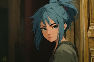 do your anime character