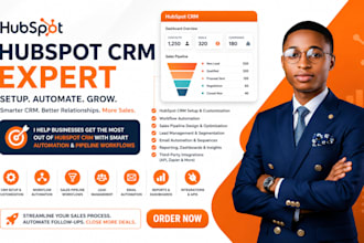 setup hubspot CRM hubspot CRM automation and sales pipeline workflows