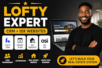 lofty website, crm lofty smart plan lofty real estate lofty idx website osi idx