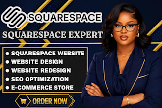 build squarespace website design and redesign squarespace website development
