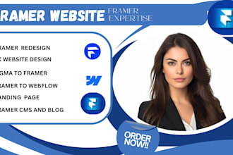 build framer website framer landing page create framer website revamp webiste