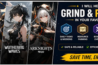 help you grind and progress in any game