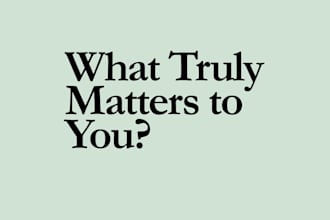 help you find clarity and direction through your core values