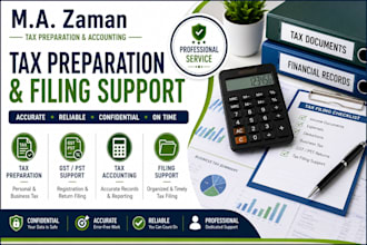 provide bookkeeping and tax preparation support