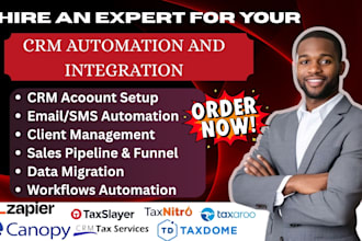 tax preparation crm taxdome tax nitro taxaroo tax slayer canopy crm integration
