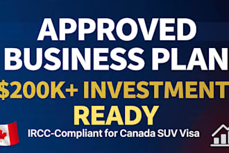 write startup visa business plan