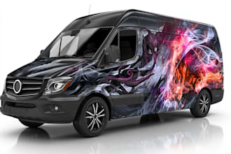 professional vehicle wrap design, car wrap