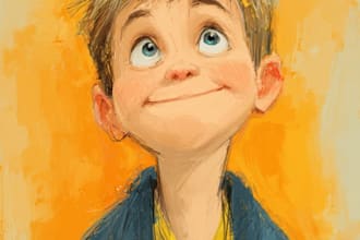 draw visually awesome children story book illustrations