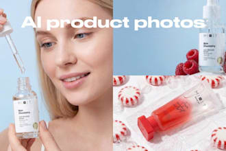 create realistic ai product images with virtual models