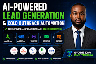 build an ai lead generation and cold outreach automation