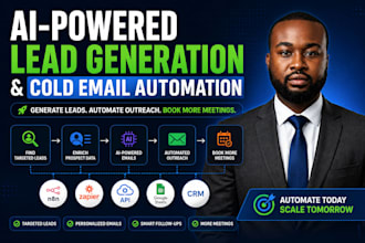 build an ai lead generation and cold outreach automation