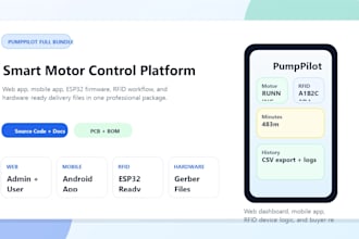 build esp32 iot dashboard with web and mobile app