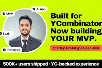 do prototype mvp development ai saas website