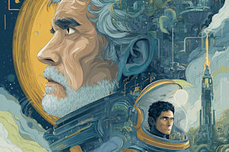 draw sci fi illustration and sci fi art