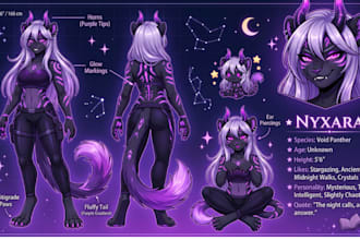 reference sheet furry reference sheet furry ref sheet oc nsfw character design