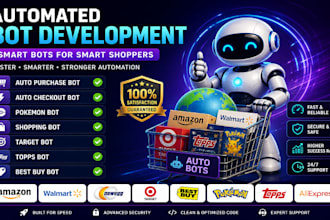 do auto buying bot, checkout bot, shopping bot, pokemon bot, auto purchase bot