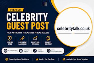 publish your guest post with dofollow link on celebrity talk