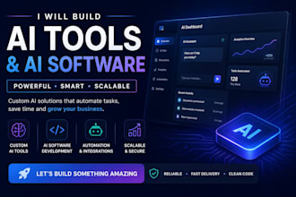 build custom ai software and ai tools