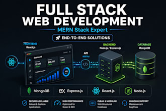 build a custom full stack web app using mean and mern stack