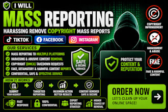 x ig banning mass report bot,takedown harassing remove copyright fb mass reports