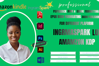epub book formatting book publishing with abode indesign ingramspark amazon kdp