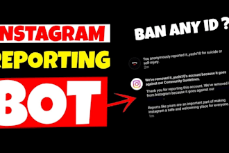 take off tiktok banning, remove harassing instagram post, dmca mass reporting