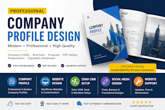 design professional company profile PDF