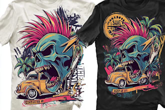 create custom  vintage bootleg rap t shirt for you