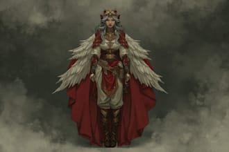 draw your fantasy illustration