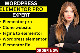 clone wordpress website figma to elementor, elementor pro, divi