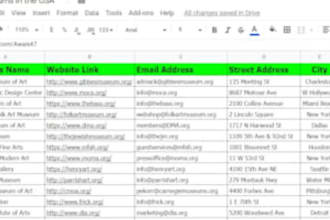 build verified business email lists and prospect leads