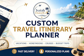 plan your perfect vacation itinerary