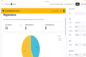 build an airtable registration and tracking system