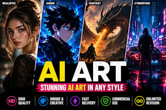 generate high quality ai art for social media