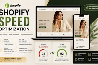 optimize shopify store speed for better performance