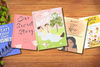 design a stunning kindle and print book cover