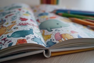 draw creative childrens book illustrations