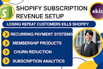 set up shopify subscription revenue and recurring payment systems